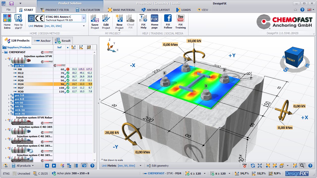 Dübelbemessung Befestigungsindustrie ZiWuSoft EDV Systeme GmbH